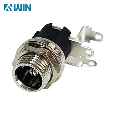 Rättvinklat DC-uttag