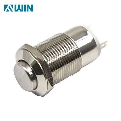12MM metalltryckknapp tvåstift