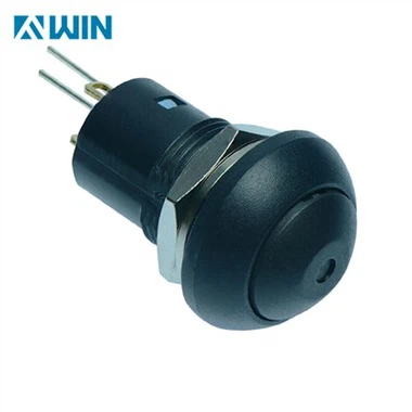 12 mm kupolljus tryckknappsbrytare